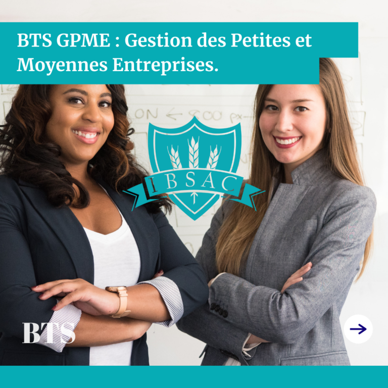 BTS GPME- Gestion des Petites et Moyennes Entreprises.